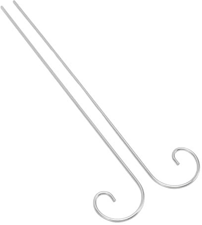 30 Stück Edelstahl-Pflanzenetikettenhaken, 20 Cm, Gartenmarkierungen, Pfahl, Pflanzenschild, Bonsai, Ideal für die Organisation und Freude Am Pflanzen