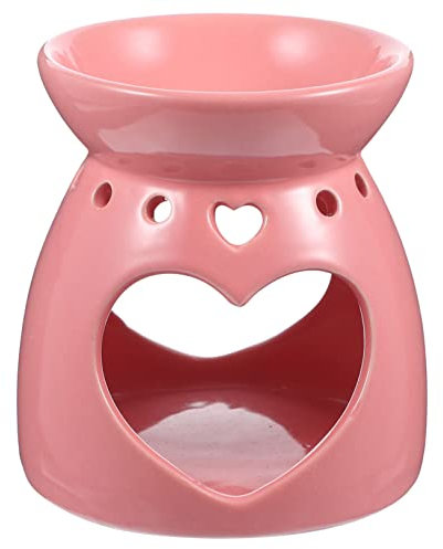 FUNOMOCYA Aroma Therapie Brenner Aus Keramik Dekorativer Räuchergefäß Für Ätherische Öle Schlichter Duftofen Für Tischdekoration