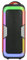 DIOXSTAR Wireless Bluetooth Portable Party Speaker, RGB Glow Lights, Trolley Speaker, Mini Dual 4 Inch Bluetooth Speaker, FM Radio & Aux in/USB/TF Card Reader Input