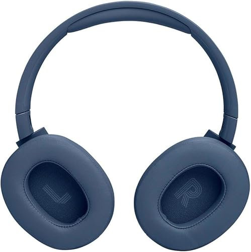 Original Tune 770NC Headphone | Wireless Over-Ear with Adaptive & Noise Cancelling | Bluetooth | Durable Design | Fast Charging with 70 hours Battery Life | Supports 3.5 mm jack | Blue Color