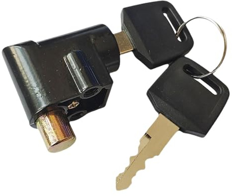Baoblaze Serrure de boîtier de Batterie de Voiture électrique Serrure à Cylindre de Batterie avec 2 clés Serrure antivol Multi-Usage pour Fournitures