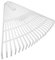 TOYANDONA Râteau De Jardin Portable pour Ramassage des Râteau à Aiguilles De Pin pour Entretien De Pelouse Et Arbustes Dents Léger Et