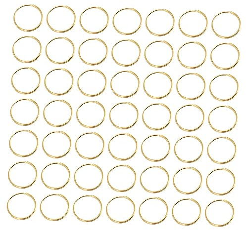 Mikinona Anillo De Conexión De Araña Anillo Colgante Para Lámpara Cristal Conector De Cuentas Octogonales De Acero Inoxidable 300 Piezas Para Lámpara De Araña Y Bricolaje