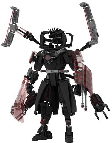 LCTM Skibidi Toilet Titan Building Blocks Toy Cameraman Speakerman Clock TV Man Monitor Action Figure Model Horror Game Multiverse Upgraded Adults Kids Fans Collectible Animation Birthday Gift F