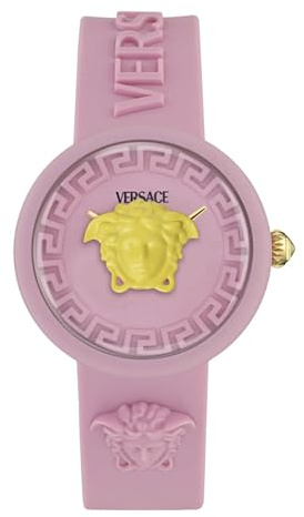 Versace Mädchen Analog Quarz Armabanduhr Medusa Pop Kids