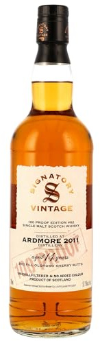 Ardmore 2011 Signatory Vintage 100 Proof Edition Single Malt Whisky 0,7l