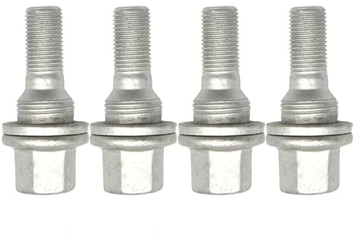 Vis De Roue Compatible Avec Peugeot Pour 208 2012-2018 Pour 308 2007-2018 OEM 3549817 4 Pièces Goujons Roue Voiture Écrous Accessoires Remplacement