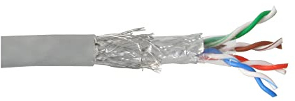InLine 73099 Verlegekabel, SF/UTP, Cat.5e, AWG24 CCA, PVC, 100m