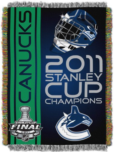 The Northwest Company NHL Vancouver Canucks 2011 Stanley Cup Championship Acryl-Tapisserie