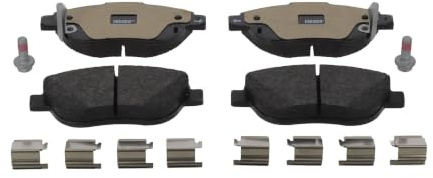 FERODO FDB4458 Bremsbelagsatz Bremsbeläge Vorne mit Zubehör Kompatibel mit OPEL Corsa D Schrägheck S07