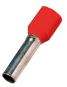 1qmm 8 mm Länge verzinnt rot Groß-VE INTERCABLE ICIAE18GV