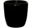 Keramik Blumentopf Venus 18/12 schwarz Ø 20cm Höhe 13.5cm