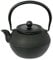 Buckingham Tetsubin Japanese Style Cast Iron Tea Pot 1.2 Litre, Hobnail Design, Black