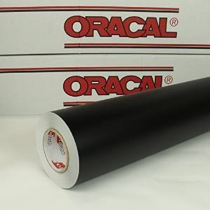 6,03€/m² Rapid Teck® Matt Folie - 070 Schwarz - Klebefolie - 5m x 63cm - Folie Matt Plotterfolie - Klebefolie selbstklebend - auch als Moebelfolie - Dekofolientage