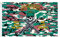 AZ FLAG - Flagge Rangers Von Vereinigten Staaten Camo - 150x90 cm - Amerikanische Ranger Fahne 100% Polyester mit Messing-Ösen - 110g