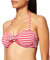 Sylvie Flirty Swimwear Damen Bikinioberteil Belda, Rot (Red/White Stripes 4300), 38 (Herstellergröße: 80B)