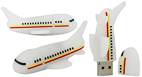 16GB Flugzeugform USB Flash Laufwerke USB Stick USB Stick USB Stick USB Stick USB Stick USB Stick (rot)