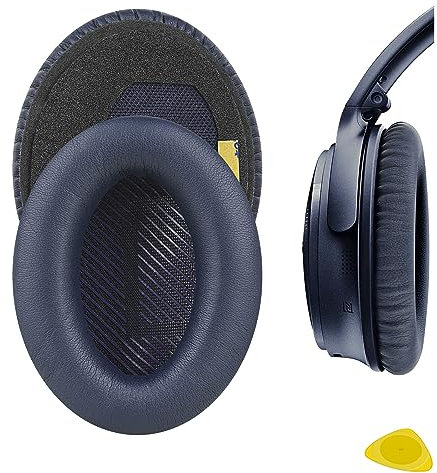 Geekria QuickFit Ohrpolster für Bose QC45, QC35, QC35 ii, QC35 ii Gaming, QC15 QC25, AE2, AE2i, AE2w, SoundTrue, SoundLink AE, QCSE, Quietcomfort Ohrmuschel-Abdeckung, Reparaturteile