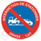 AUA SIGNALETIQUE - Panneau Interdiction de Stationner 24h/24 et 7J/7 - Ø 230 mm, Aluminium Dibond 3mm
