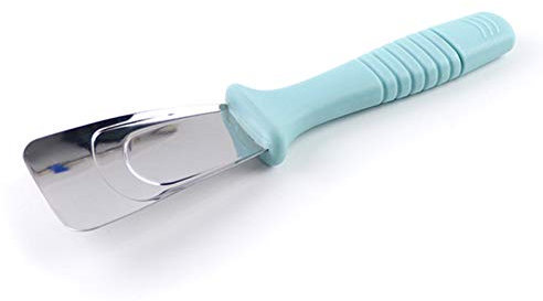 Leobtain Gadget Nettoyant Portable Utile Réfrigérateur Pelle en Acier Inoxydable Congélateur Grattoir à Glace