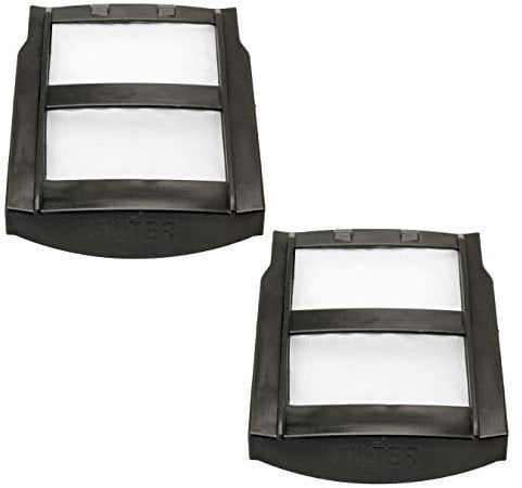 SPARES2GO Spout Anti-Scale Filter Compatible with Philips HD4000 Series 422245945328 Kettle (Pack of 2, Black)
