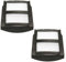 SPARES2GO Spout Anti-Scale Filter Compatible with Philips HD4000 Series 422245945328 Kettle (Pack of 2, Black)