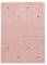 carpetfine Wollteppich Gabbeh Uni Rosa 80x150 cm | Moderner Teppich für Wohn- und Schlafzimmer