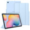 FINTIE SlimShell Case for Samsung Galaxy Tab S6 Lite 10.4 Inch 2024/2022/ 2020, Lightweight Stand Translucent Frosted Back Cover with S Pen Holder, Auto Wake/Sleep, Blue