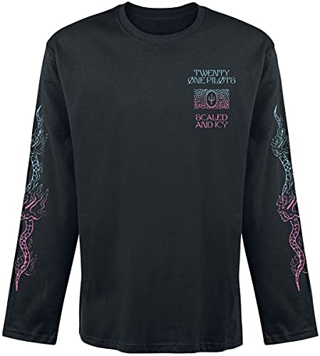 Twenty One Pilots Sai Scale Männer Langarmshirt schwarz S 100% Baumwolle Band-Merch, Bands