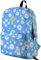 VASCHY Schulrucksack, leicht, wasserabweisend, Rucksack für Herren, Schulranzen, Damen, Kinder, Jungen, Freizeit, für Mädchen, Schule, Jugendliche, College, Business, Reisen, Gänseblümchen, hellblau,