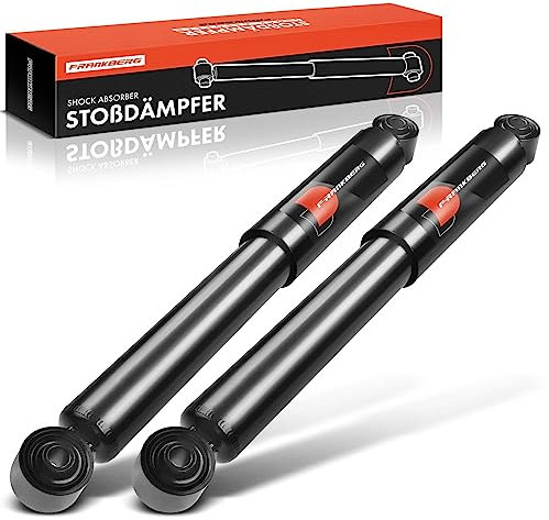 Frankberg 2x Stoßdämpfer Gasdruck Hinterachse Kompatibel mit Caddy III Großraumlimousine 2CB 2CJ 2KB 2KJ 1.2L-2.0L 2004-2015 Replace# 2K0513029B