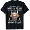 Funny Nordic Warrior Viking Beard Men's Viking Axes T-Shirt