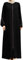 istanbul styles Women's Abaya Long Sleeve Open Quarry Floor Length Zipper Floor Length Turkish Islamic Fashion (UK, Alpha, XXL, Regular, Regular, Black)