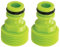 hep® Garden Hose Pipe Connector Screw Type Adaptor Hose Pipe Adaptor 3/4 BSP Male Screw Type Accessory Connector Pack of 2