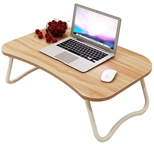 KANBUN N/A Klapptisch, Laptop-Schreibtisch, tragbarer Notebook-Ständer, Stehtisch für Bett und Couch, Frühstücks-Serviertablett, doppelter Komfort
