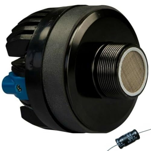 1 SP AUDIO SP DRIVER 28 driver a compressione tweeter, 150 watt rms 300 watt max, filettatura da 3,5 cm per trombe, impedenza 4 ohm, 107 db spl, 1 pezzo + condensatore omaggio