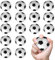 16 Stück Mini Fußball, Mini Sportbälle, Mini Fußball Stressbälle, Schaumstoffbälle, Mini Football, Mini Stress Ball Spielzeug, Stress Fussball Klein für Kinder und Erwachsene