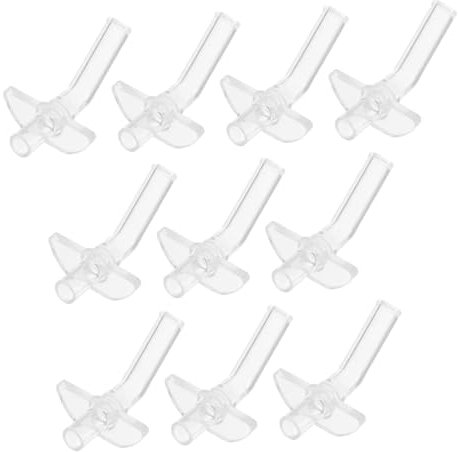 Mikinona 10 Piezas Boquilla Para Termo Infantil Botellas Con Superior Pajitas Para Sorber Puntas De Reemplazo De Adornos De De Silicona Gel De Sílice Niño Universal Cabezal De Repuesto