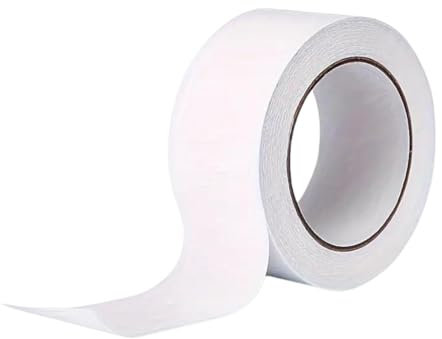 Ntulu Double Sided Carpet Tape for Area Rugs and Carpets, Removable Multi-Purpose Rug Tape for Hardwood Floors, Area Rugs, Carpets, 48mm *10m, 2 Inches x 10 Yards