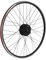 Taozhiyy Fahrradfelge 28/29 Zoll, E-Bike Umbausatz, 36V 250W 700C, Elektrofahrrad Nabenmotor Hinderrad Vorderrad, Nabendynamo für V-Bremsen und Scheibenbremsen (Schwarz-rot)