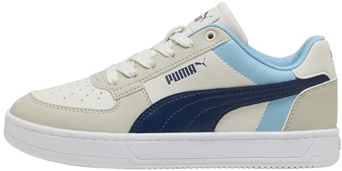 Puma Unisex Kinder Caven 2.0 Block Jr Sneaker, Desert Dust Persian Blue Aqua Green, 38.5 EU