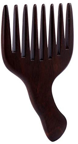 FRCOLOR Dauerhafter Ebenholz-haarkamm Massagekamm Aus Holz für Die Massage –