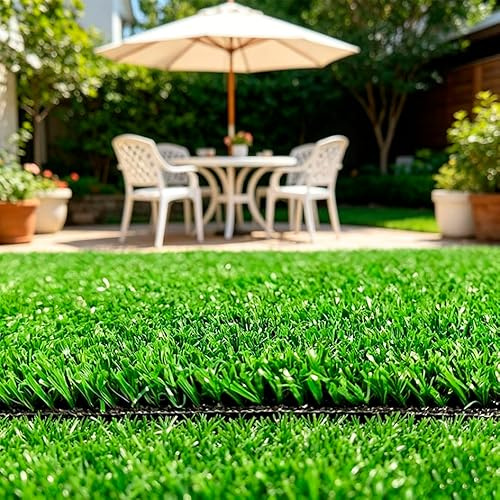 PLUS HOME Rollo de Césped Artificial Premium 7 mm – 1 x 10 m