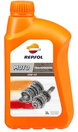 REPSOL Moto Transmisiones 10W-40 Aceite Para Moto, 1L