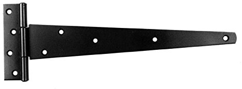 Pack of 2 Perry™ 350mm 14 Strong Tee Hinges Zinc Plated