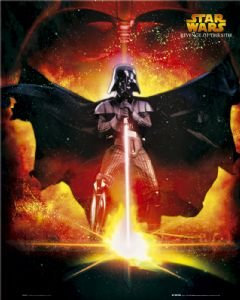 Star Wars – Episode III – Vader Cape – 40 x 50 cm Kunstdruck/Poster