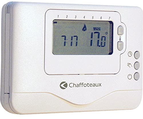Chaffoteaux 3318601 – Chronothermostat d'ambiance contrôle facile