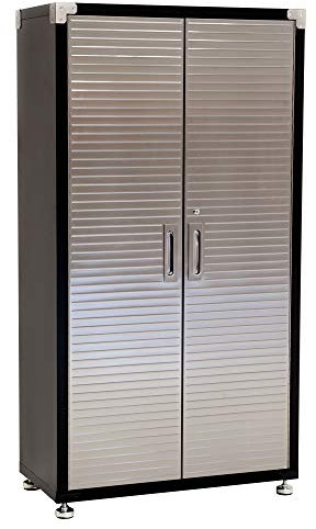 Garage Storage Cabinet by Seville Heavy Duty Workshop Quality Metal Shelves