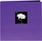 Pioneer Photo Albums Book Cloth Cover Post Bound 12X12 Pioneer Album mit Stoffeinband, 30,5 x 30,5 cm, Traubenviolett, Stoff Polypropylen Vinyl Polyvinylchlorid, Violett (Grape Purple)