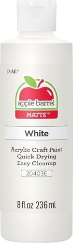 Plaid Apple Barrel Paint 8oz White